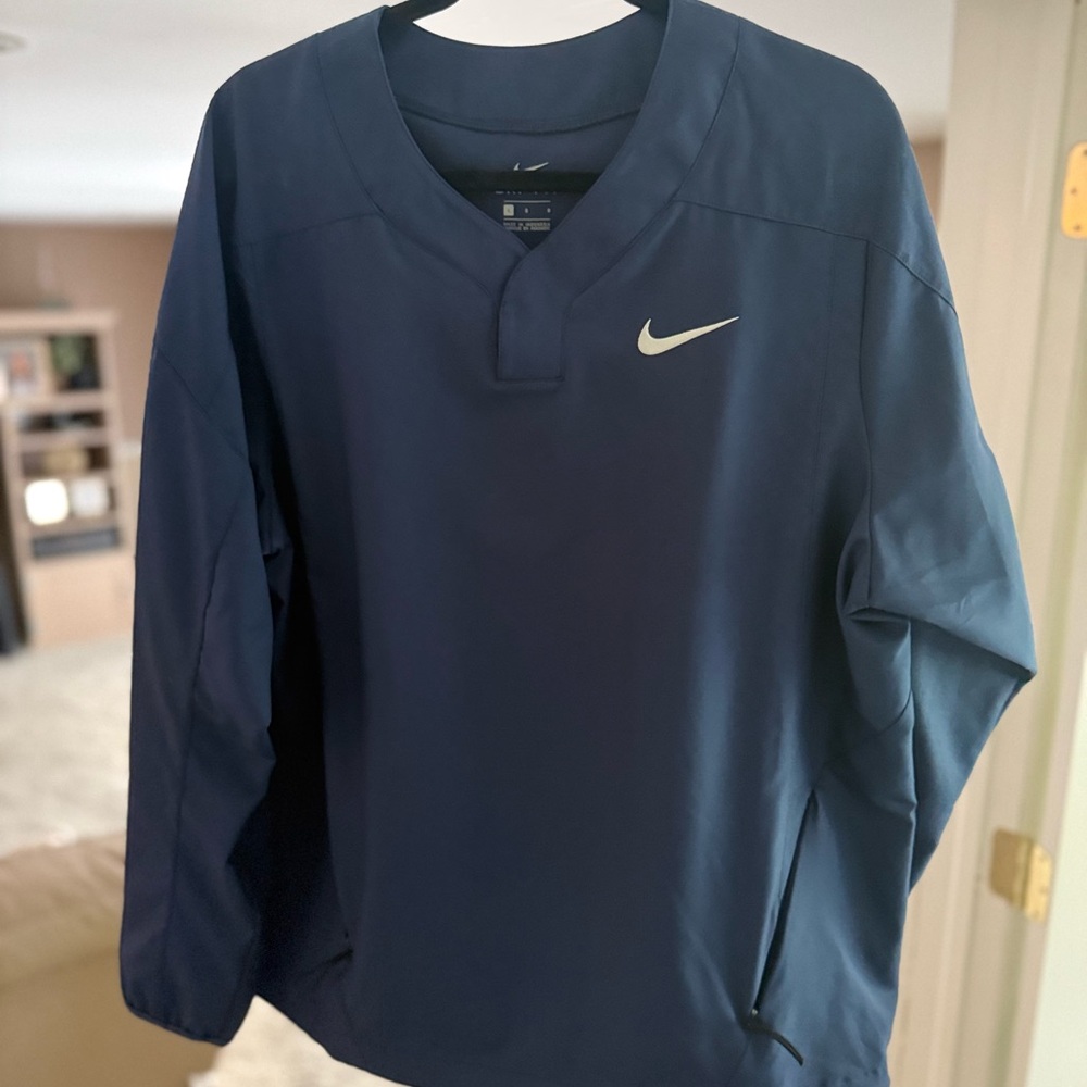 Nike Dark Blue Pullover with White Logo